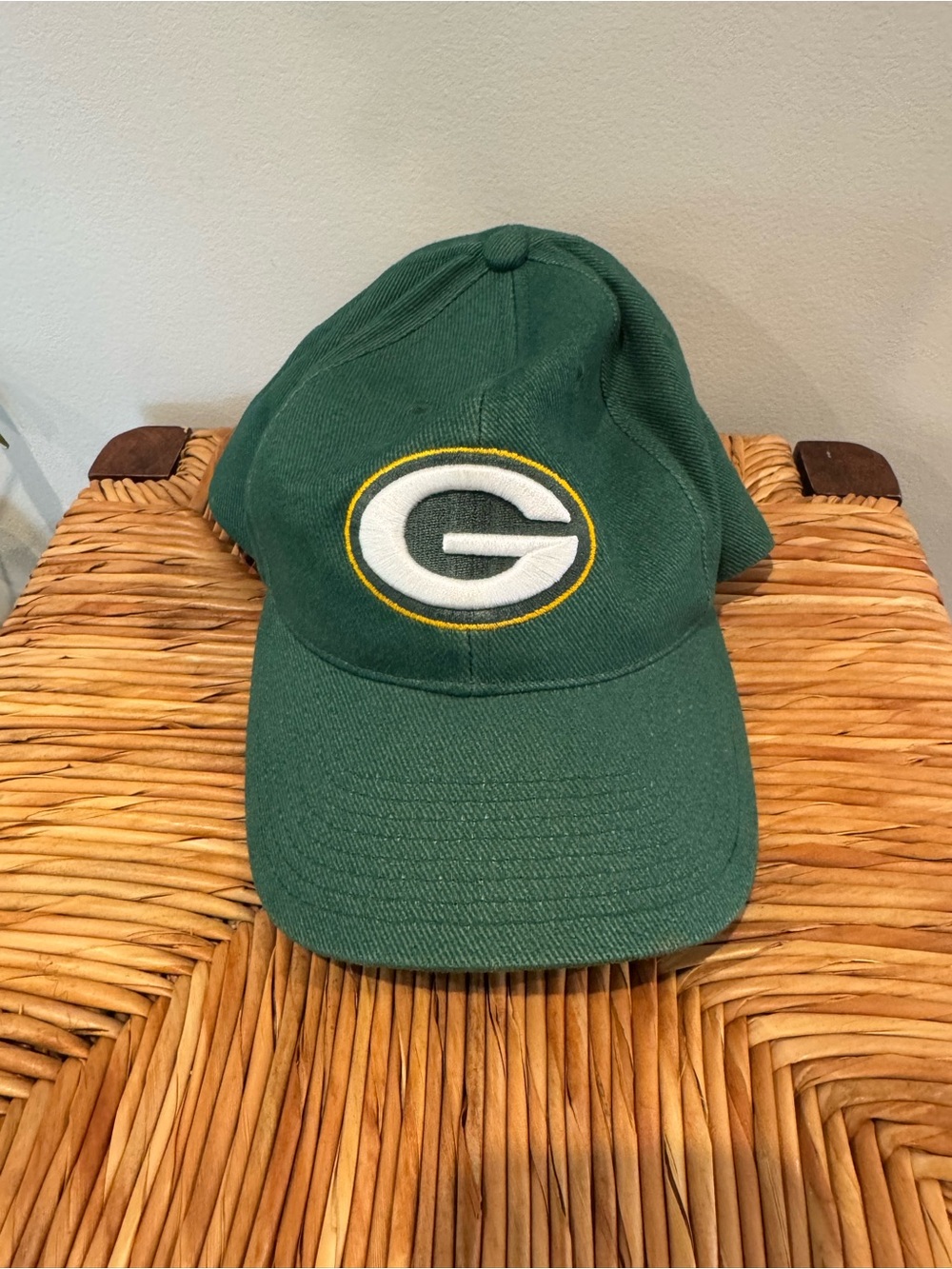 Green Bay Packers NFL Adjustable Green Embroidered Logo Cap